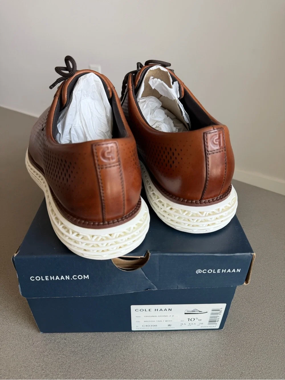 NWT Cole Haan Men's OriginalGrand 2.0 Oxfords - Brand New in Box